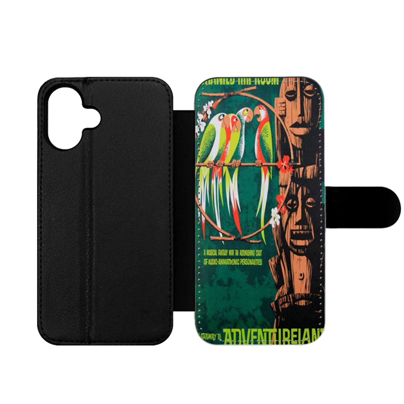 Enchanted Tiki Room Disney Adventureland Wallet iPhone Case