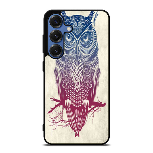 Evening Warrior Owl Samsung S25 Ultra Case