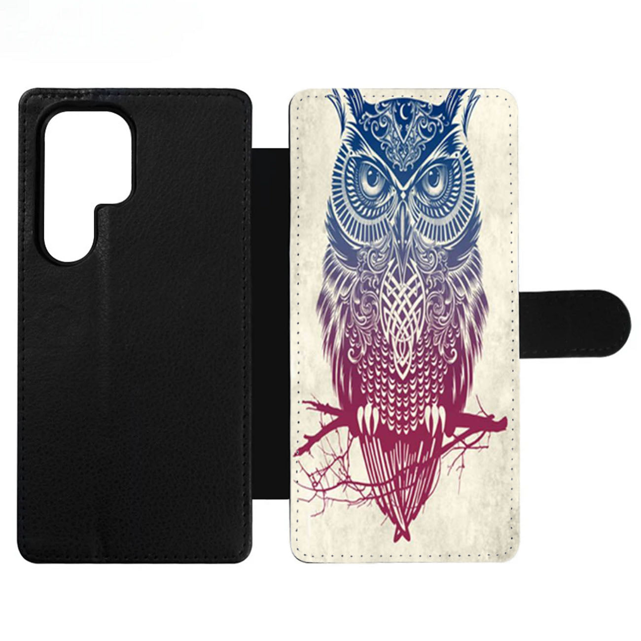 Evening Warrior Owl Wallet Samsung Case
