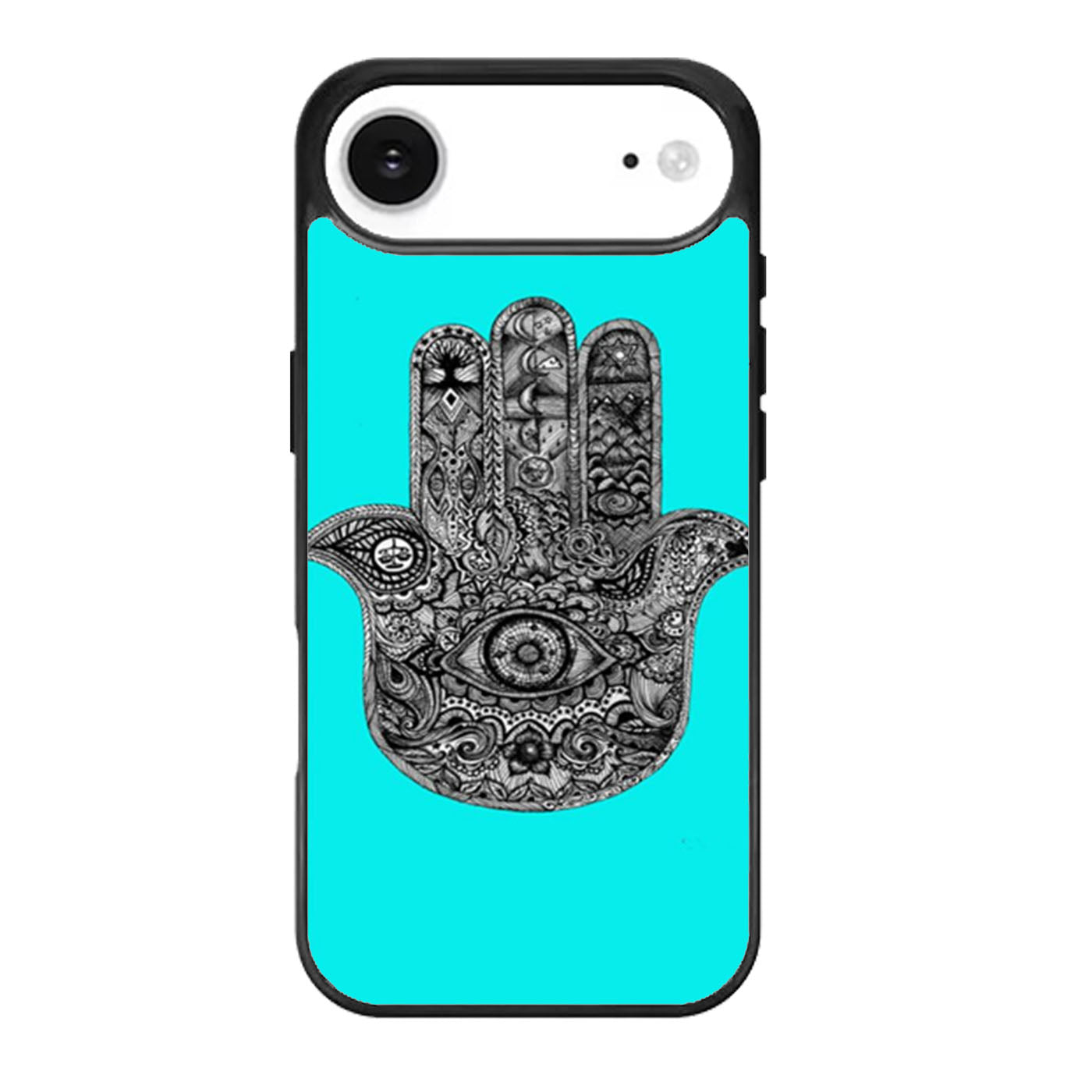 Evil Eye Hamsa Blue Mint iPhone Air Case