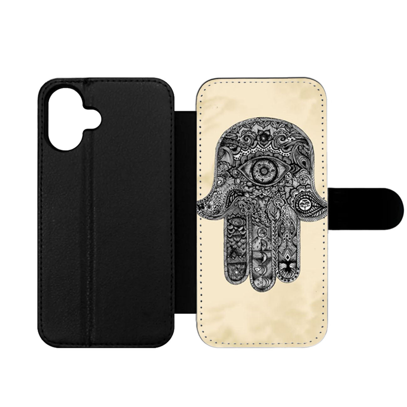 Evil Eye Hamsa Two Wallet iPhone Case