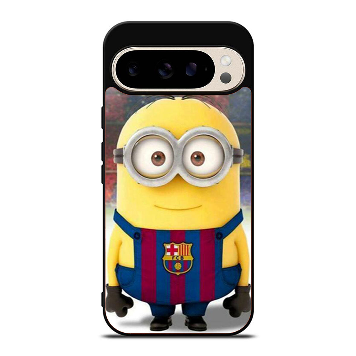 FC Barcelona minions Google Pixel 9 Pro Case