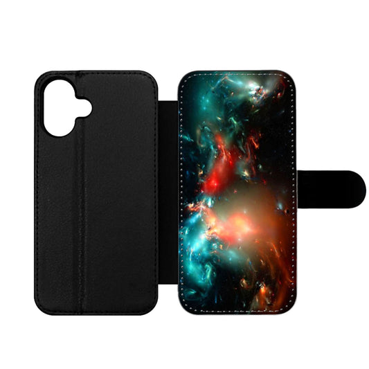 Fantasy Galaxy Nebula Wallet iPhone Case
