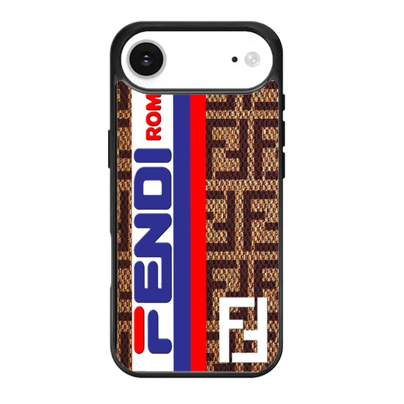 Fendi Striped Brown iPhone Air Case