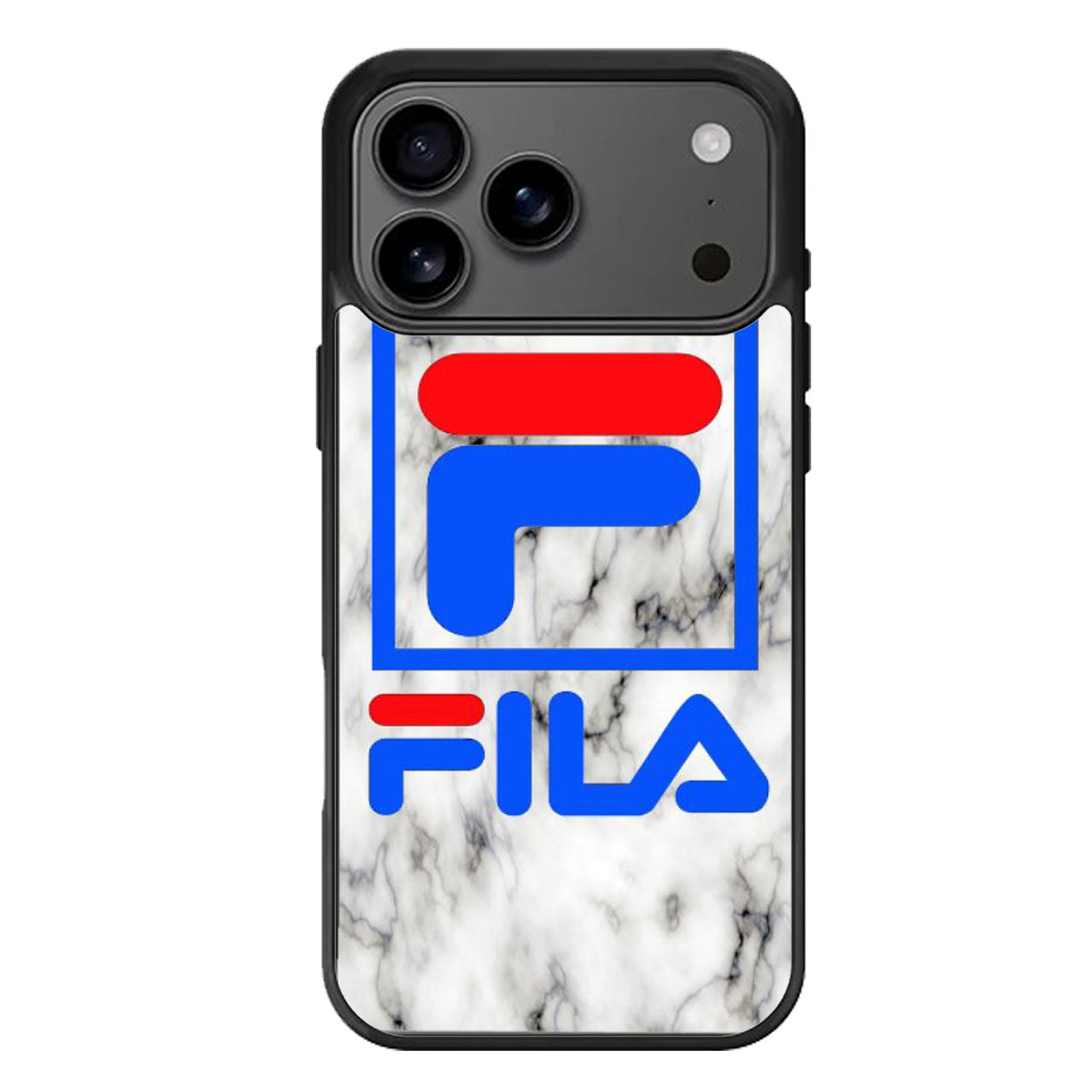 Fila White Marble iPhone 17 Pro Max Case