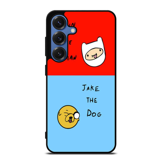 Finn The Human Jake The Dog Adventure Time Samsung S25 Ultra Case