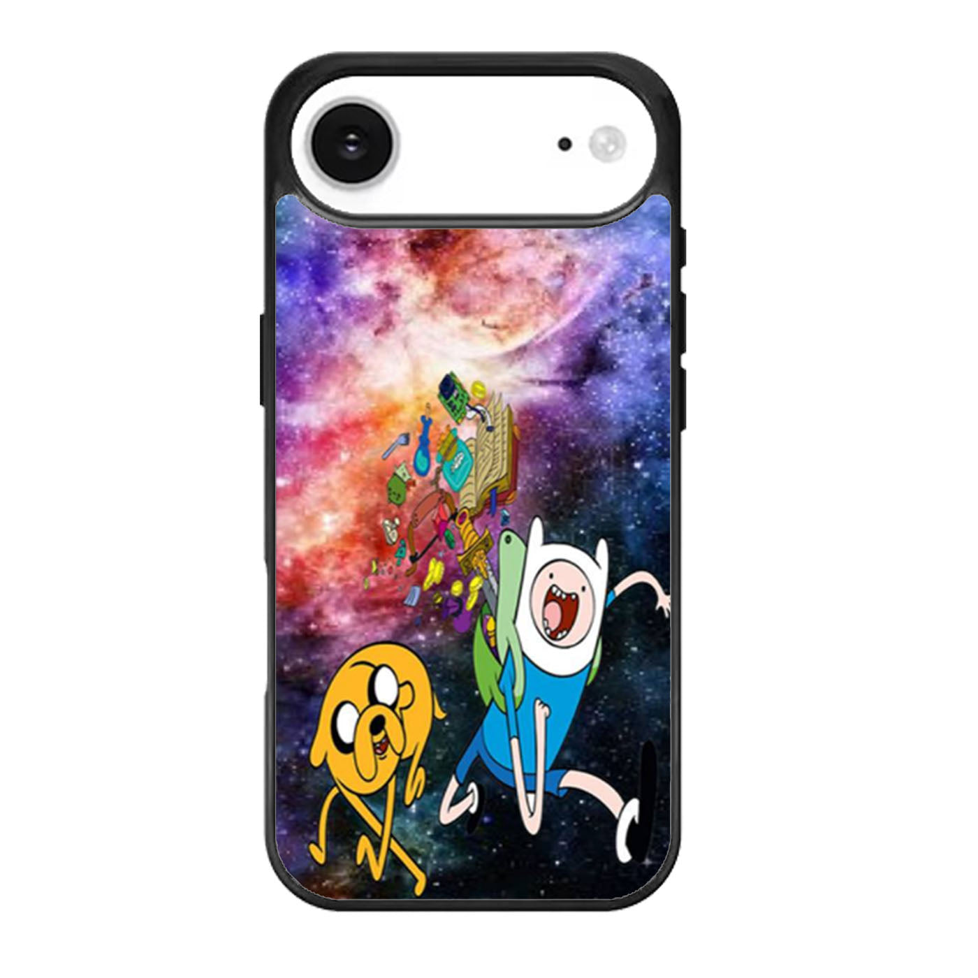 Finn and Jake Galaxy Nebula iPhone Air Case