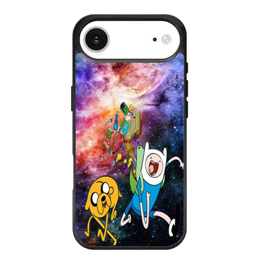 Finn and Jake Galaxy Nebula iPhone Air Case