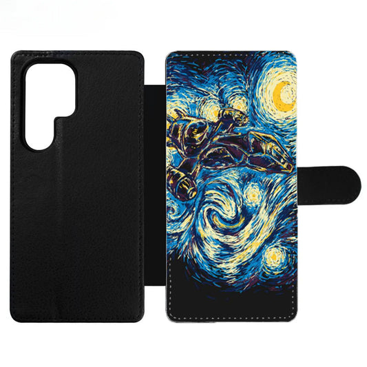 Firefly Serenity Starry Night Wallet Samsung Case