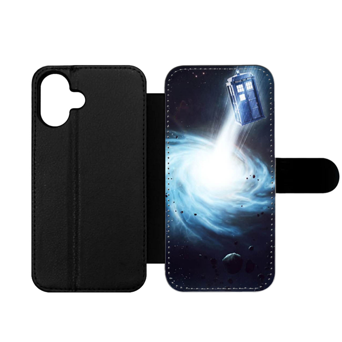 Flying Tardis Wallet iPhone Case