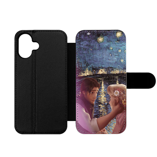 Flynn Rider and Rapunzel Wallet iPhone Case