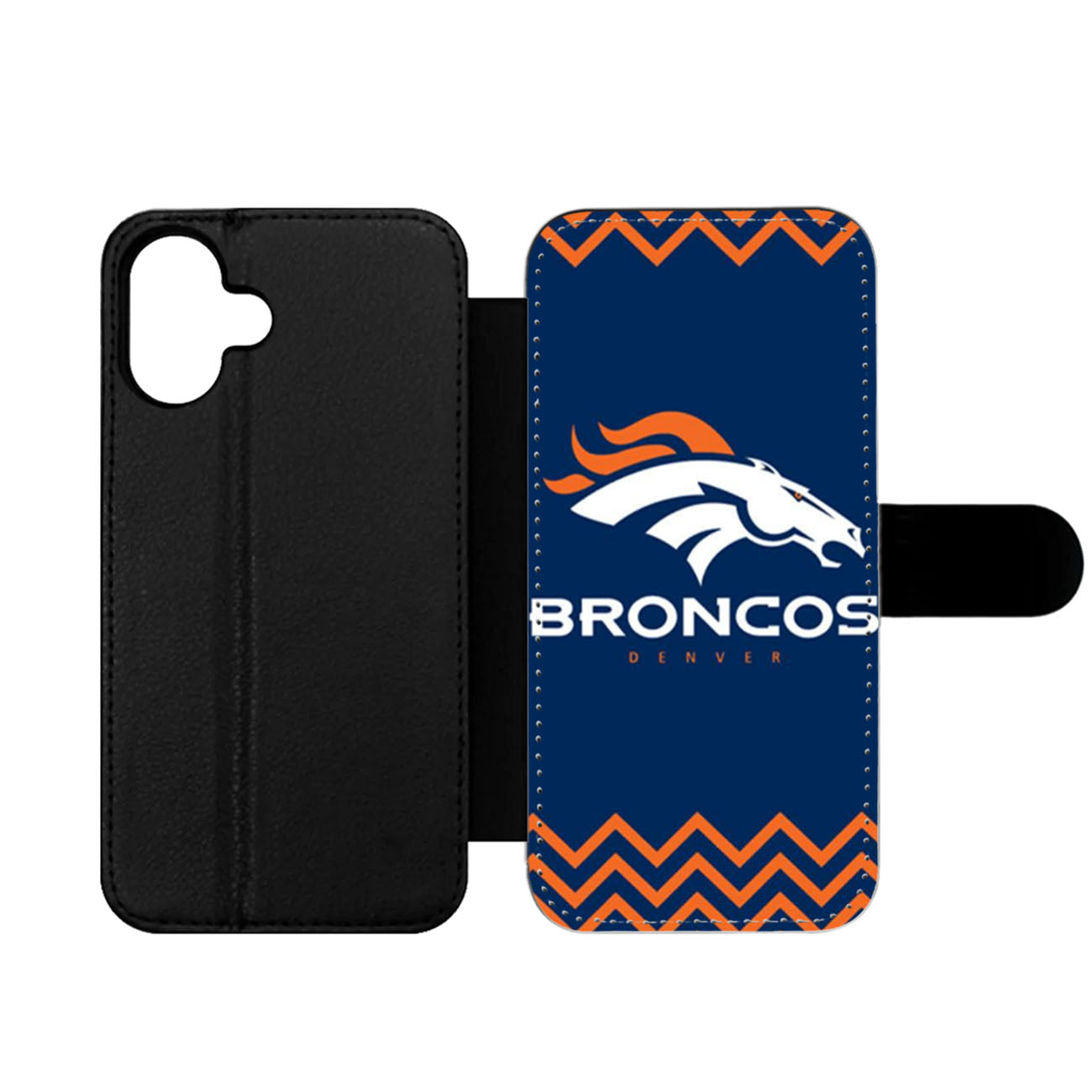 Football Club Logo Denver Broncos Wallet iPhone Case