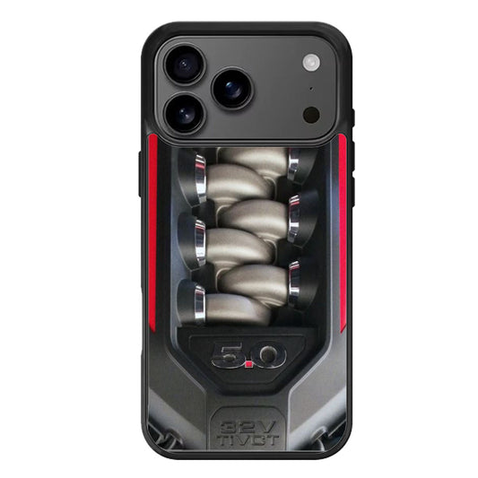 Ford Mustang Engine 32V iPhone 17 Pro Max Case