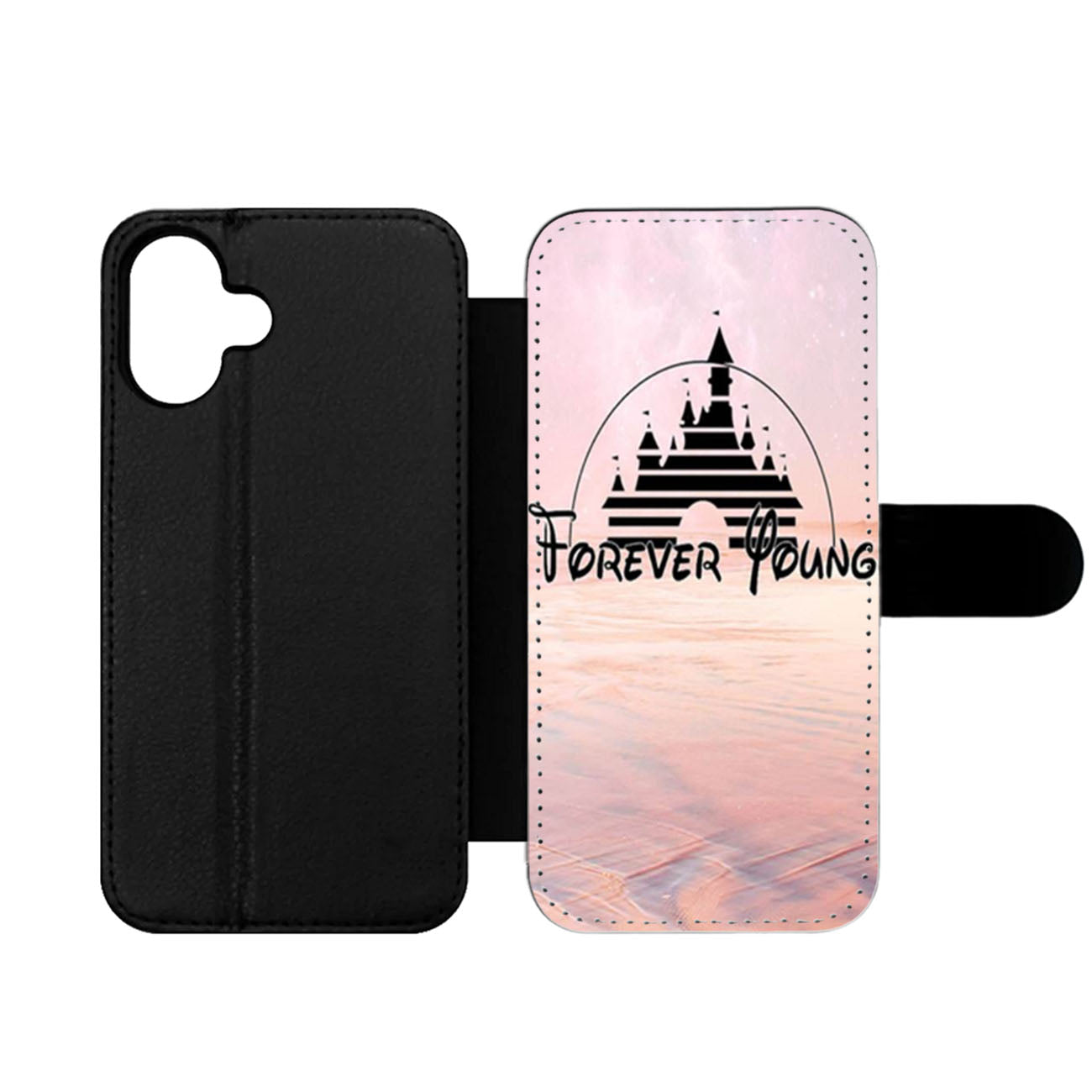 Forever Young Disney Wallet iPhone Case