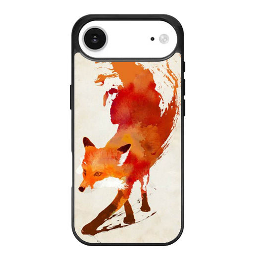 Fox Watercolor Painting iPhone Air Case