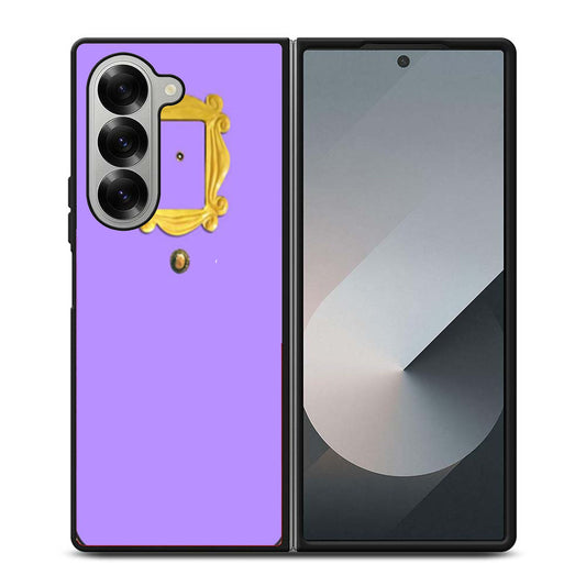Friends Peephole Fram Samsung Z Fold 6 Case