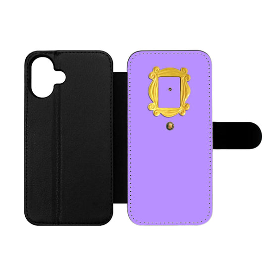 Friends Peephole Fram Wallet iPhone Case