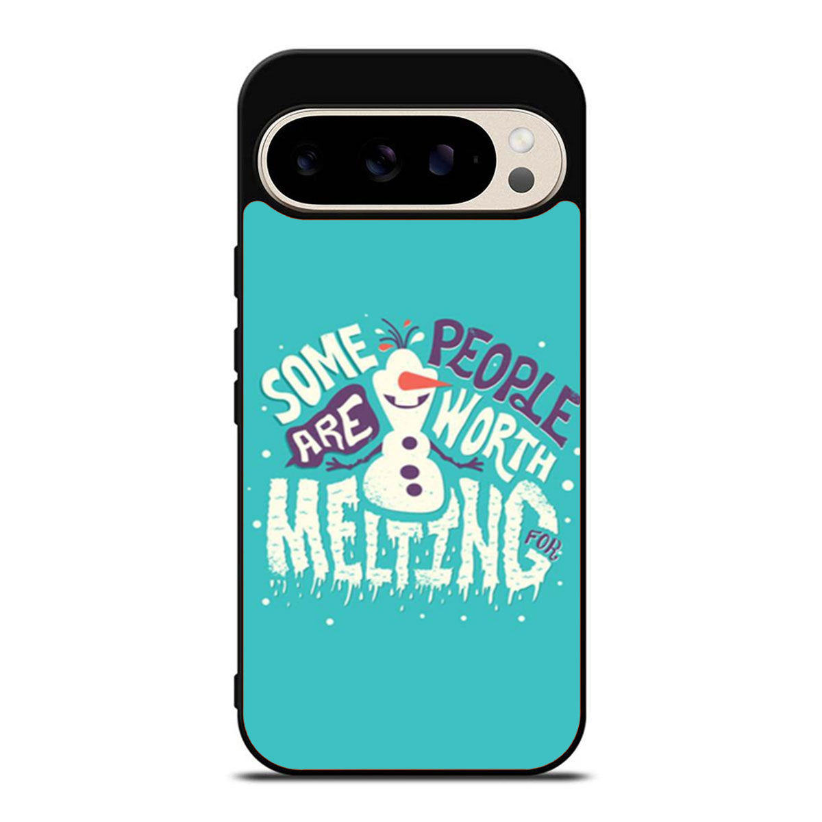 Frozen Collage Olaf Quotes Google Pixel 9 Pro Case