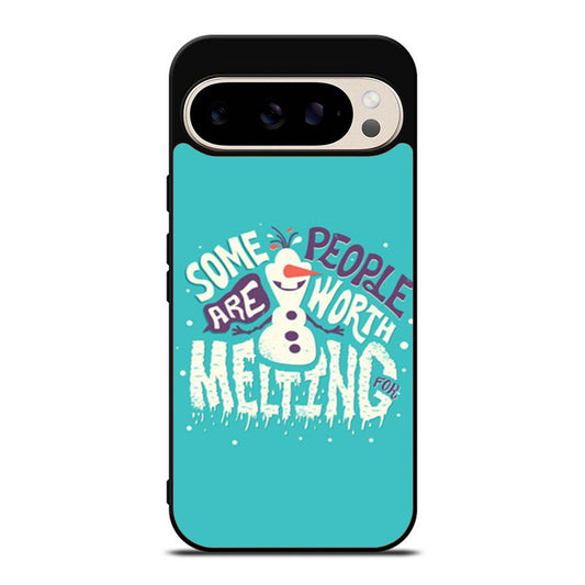 Frozen Collage Olaf Quotes Google Pixel 9 Pro Case