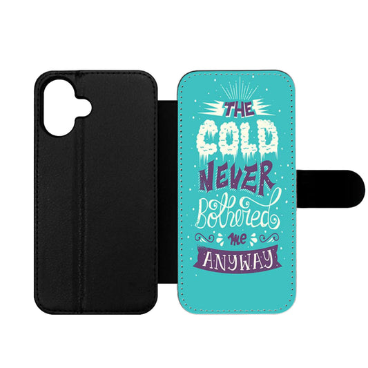 Frozen Collage Quotes Wallet iPhone Case