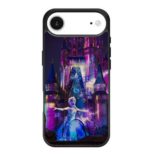 Frozen Elsa on the Cinderella Castle iPhone Air Case