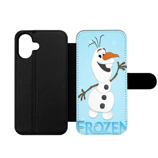 Frozen Olaf Wallet iPhone Case
