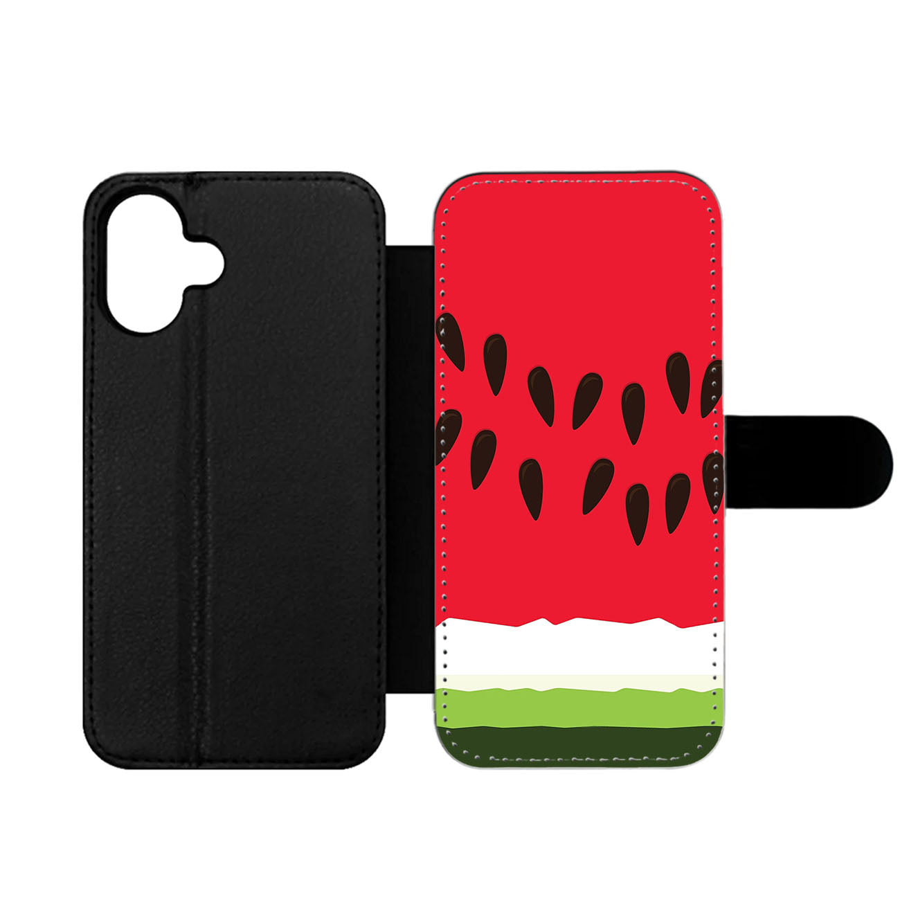 Fun Watermelon Wallet iPhone Case
