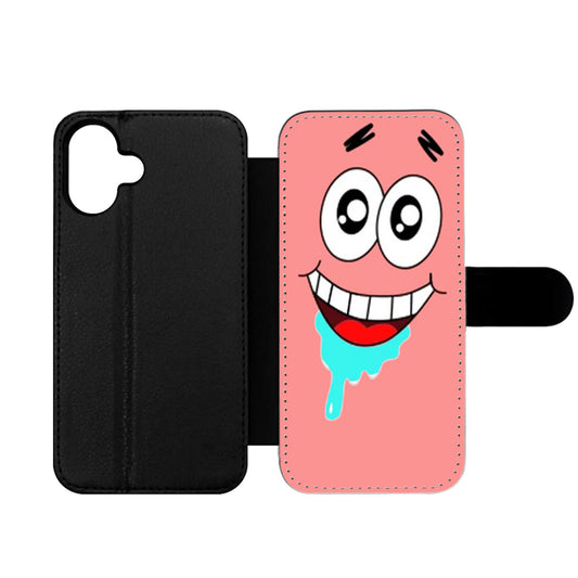 Funny Patrick Star Wallet iPhone Case