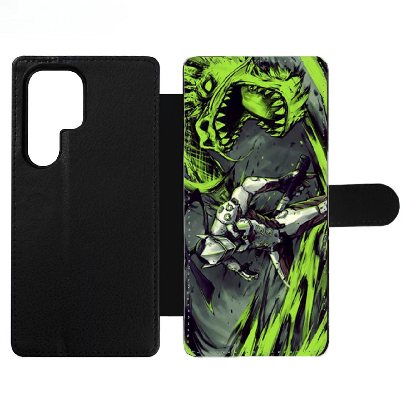 GENJI OVERWATCH DRAGON THREE Wallet Samsung Case