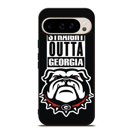 GEORGIA BULLDOGS UGA STRAIGHT OUTTA Google Pixel 9 Pro Case