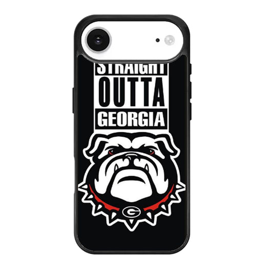 GEORGIA BULLDOGS UGA STRAIGHT OUTTA iPhone Air Case