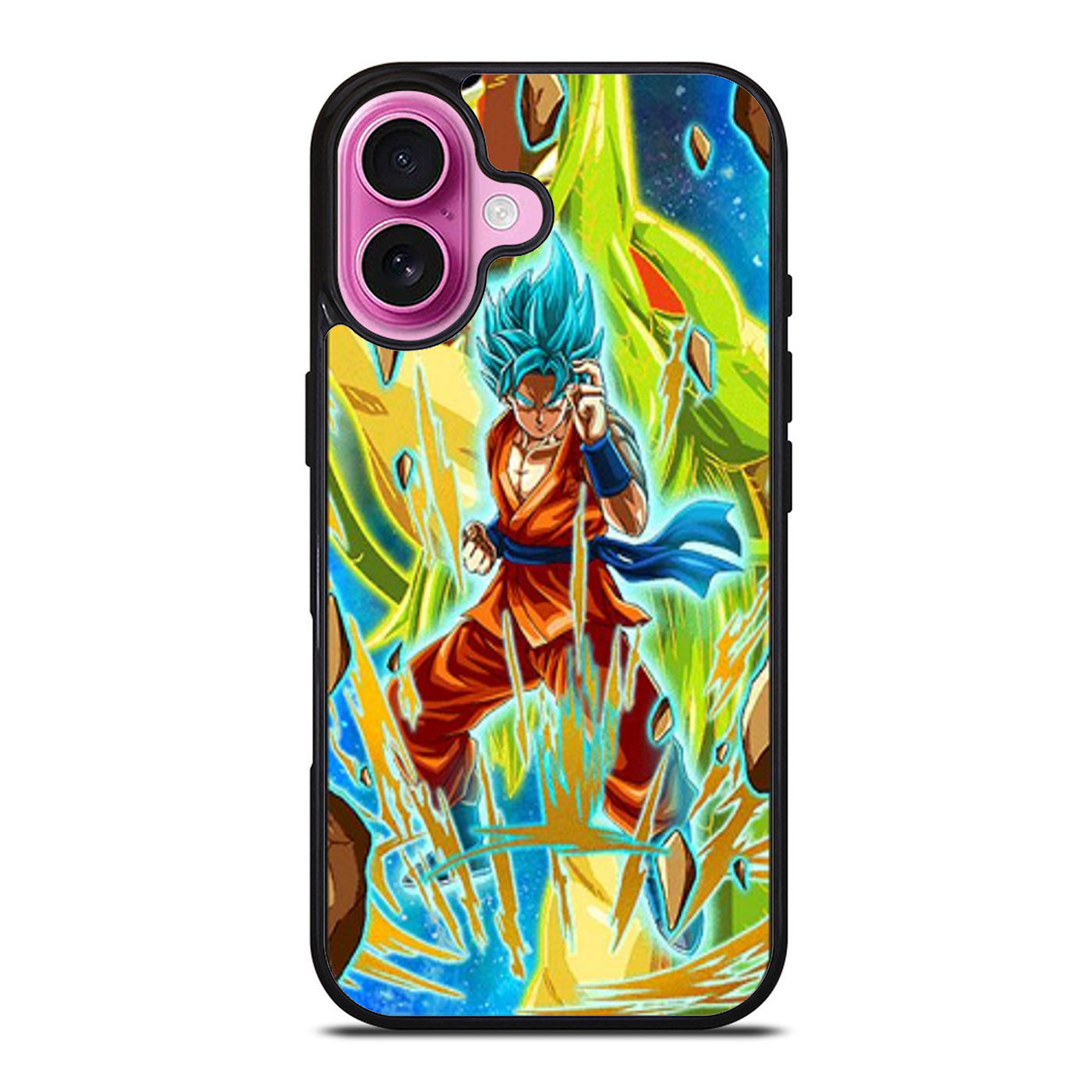 GOKU SAIYAN BLUE DRAGON BALL iPhone Case Cover