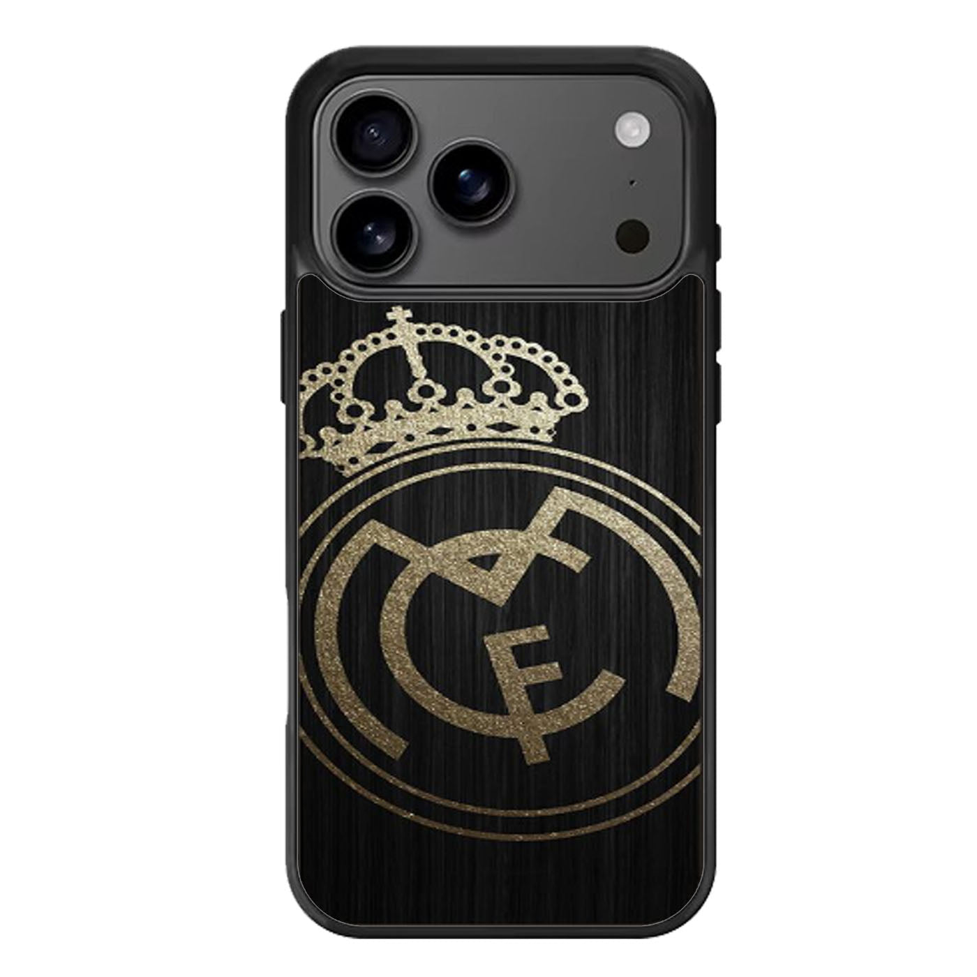 GOLD REAL MADRID LOGO iPhone 17 Pro Max Case