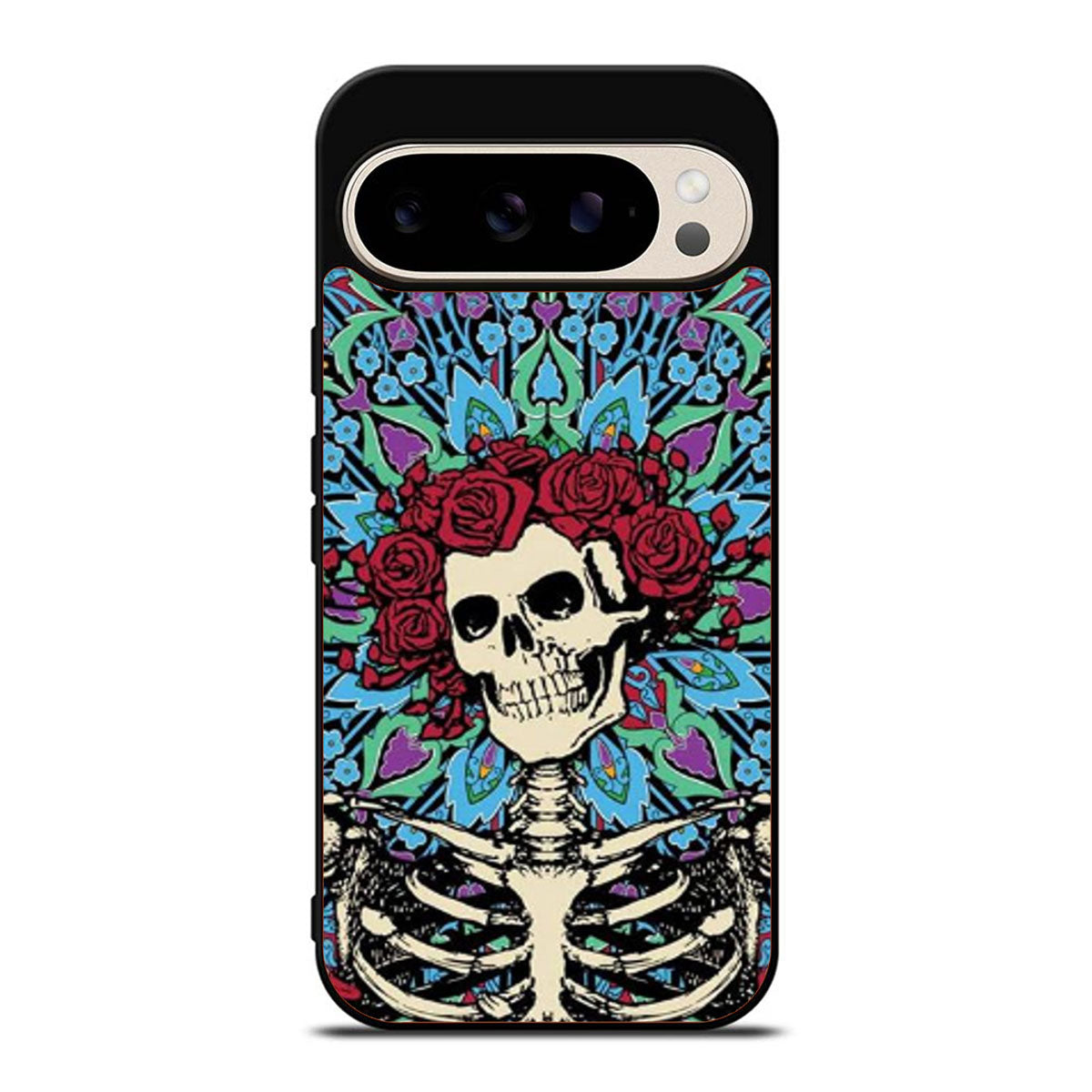 GRATEFUL DEAD SKULL AND ROSE TWO Google Pixel 9 Pro Case
