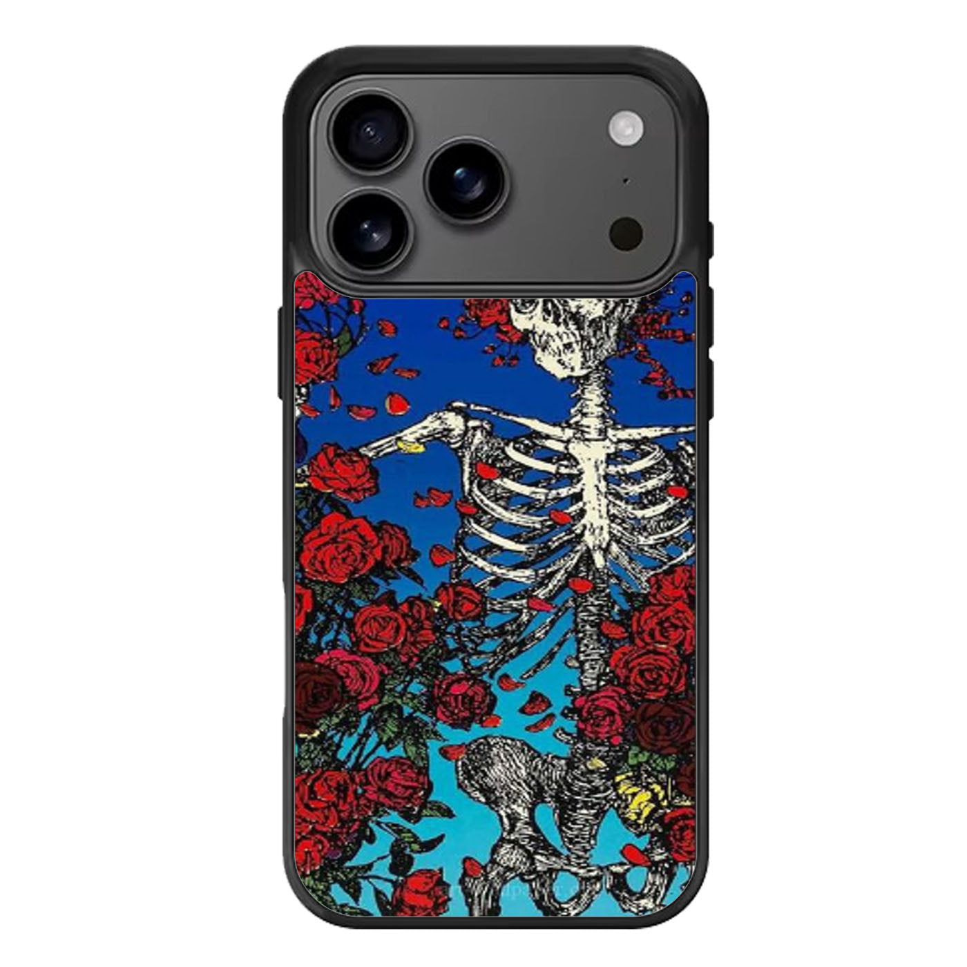 GRATEFUL DEAD SKULL AND ROSE iPhone 17 Pro Max Case