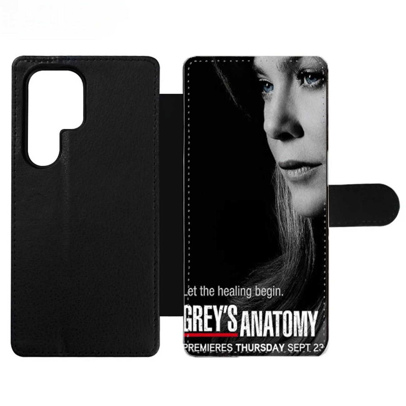 GREYS ANATOMY MEREDITH Wallet Samsung Case