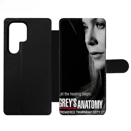 GREYS ANATOMY MEREDITH Wallet Samsung Case