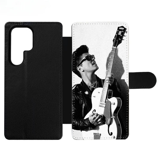 GUITAR BRUNO MARS Wallet Samsung Case