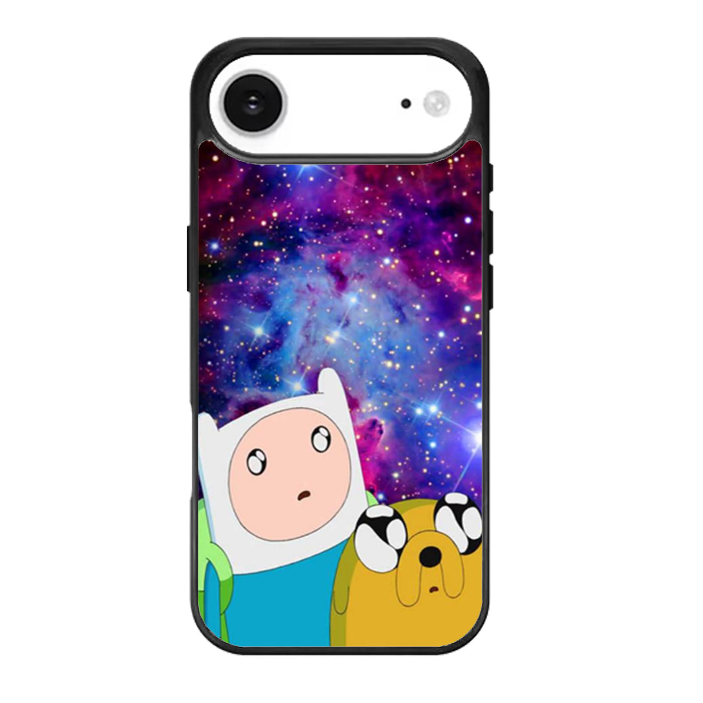 Galaxy Nebula Finn and Jake Two iPhone Air Case