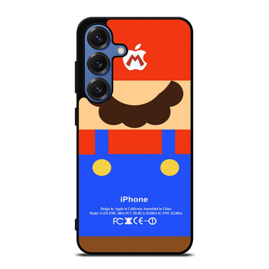 Game Mario Nintendo Parody Samsung S25 Ultra Case