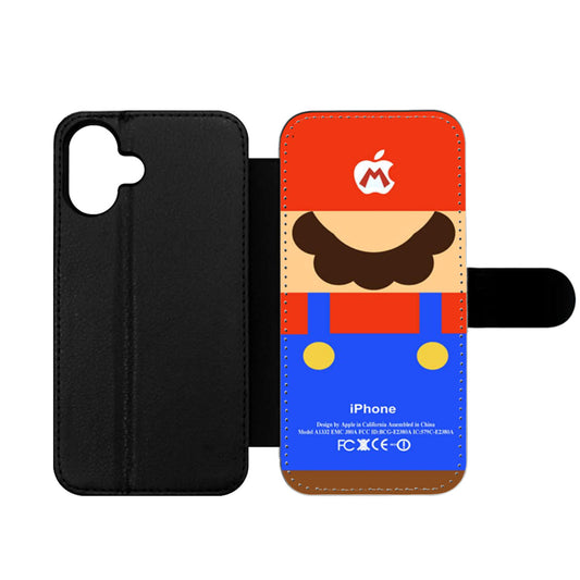 Game Mario Nintendo Parody Wallet iPhone Case