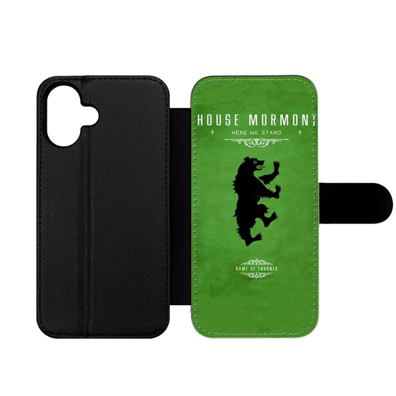 Game Of Thrones House Mormont Wallet iPhone Case