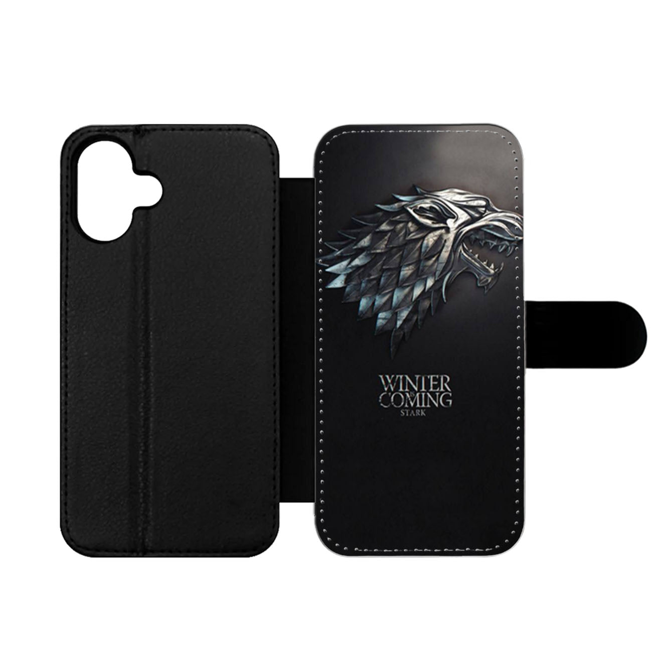 Game Of Thrones House Stark Two Wallet iPhone Case