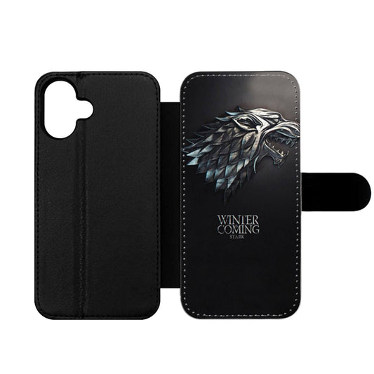Game Of Thrones House Stark Two Wallet iPhone Case