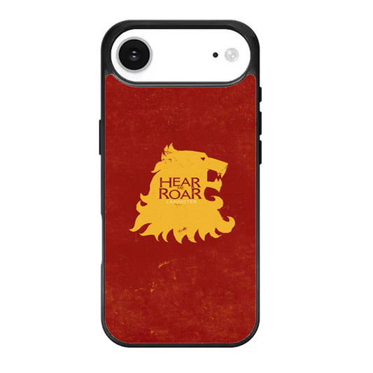 Game Of Thrones Lannister Hear Me Roar iPhone Air Case