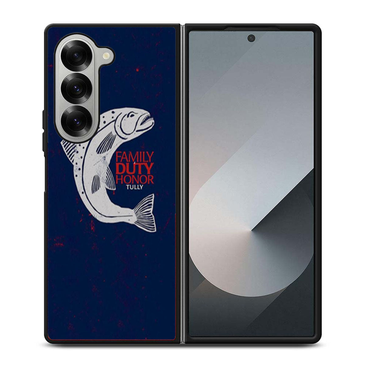 Game Of Thrones Tully Family Duty Honor Samsung Z Fold 6 Case