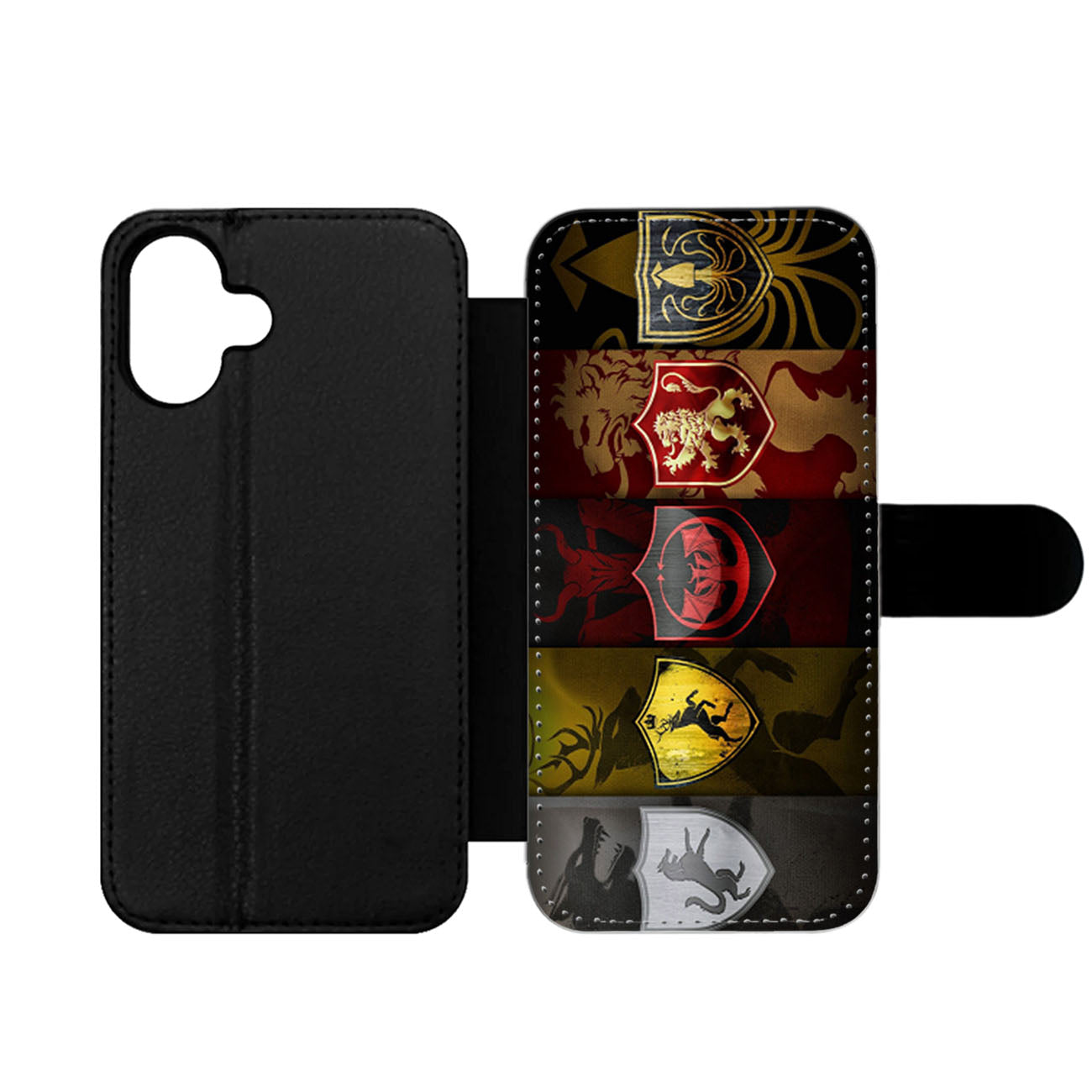 Game of Thrones House Emblems Wallet iPhone Case