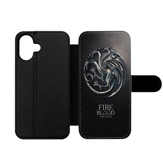 Game of Thrones House Targaryen Wallet iPhone Case