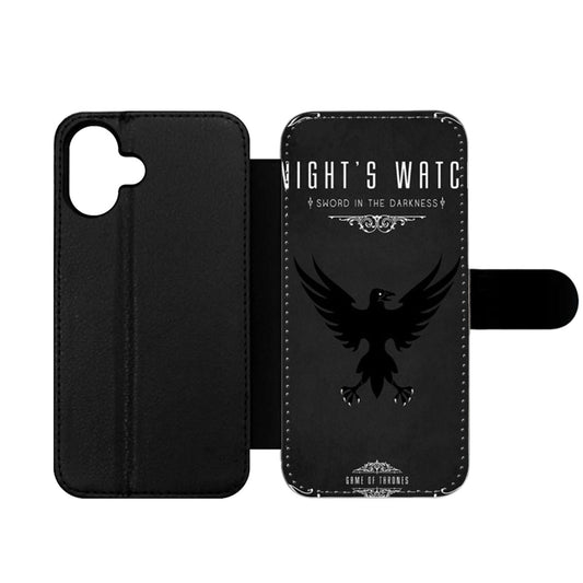 Game of Thrones Nights Watch Wallet iPhone Case