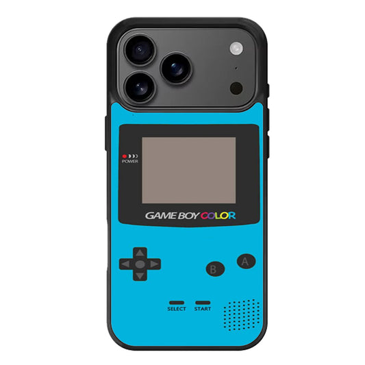 Gameboy Blue Color iPhone 17 Pro Max Case